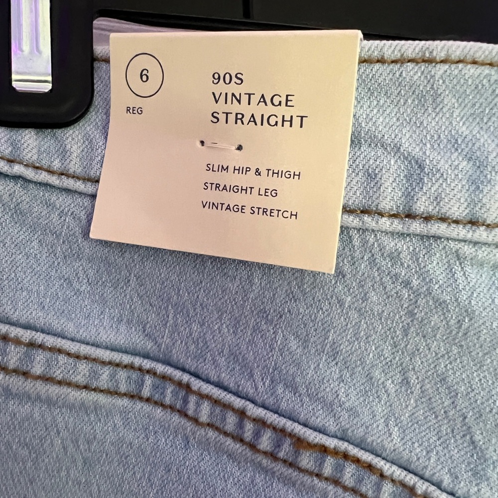 Universal Thread Light Blue Ripped Ankle Jeans - Picture 6 of 6